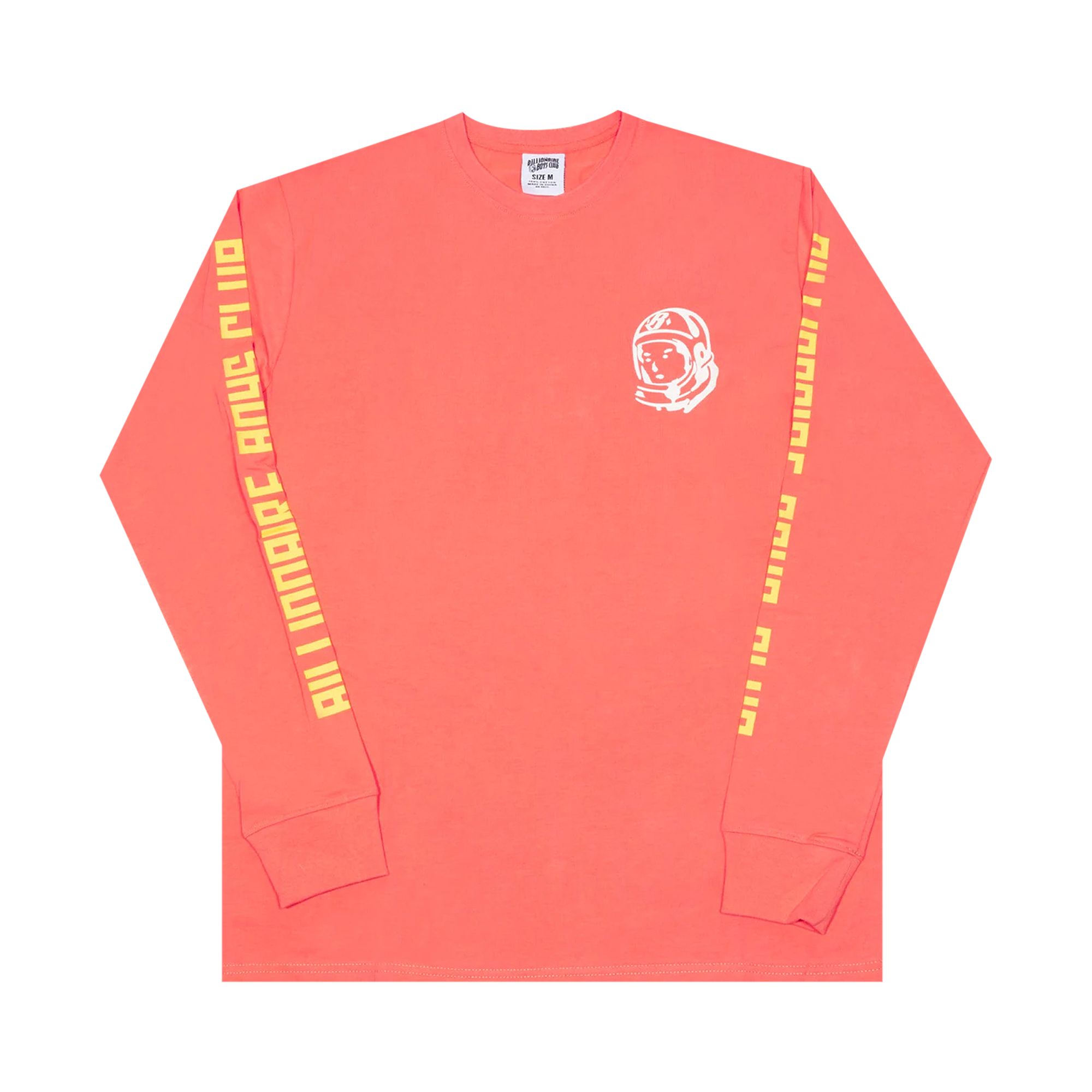 Click to view more detailed imagery on our partner's website Pre-owned Billionaire Boys Club Wealth Long-sleeve Tee 'shell Pink' | Men's Size Xxl