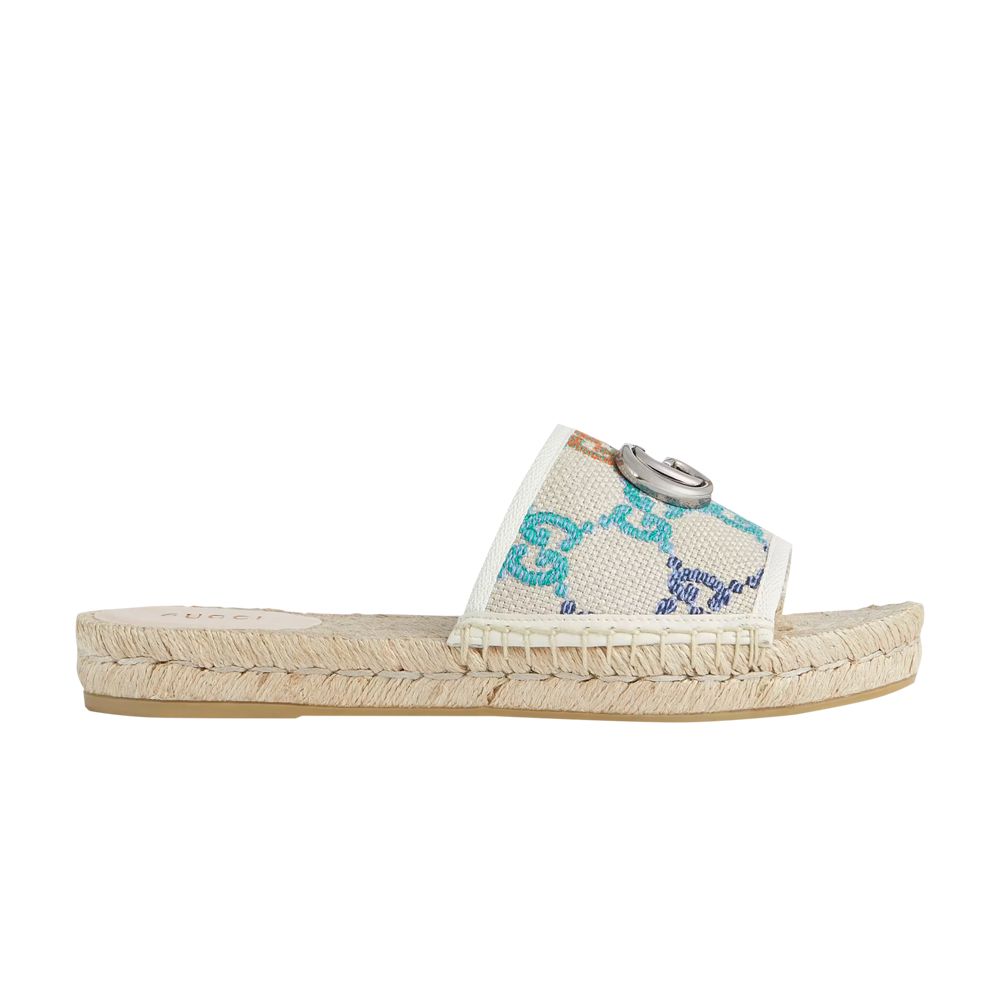Pre-owned Gucci Wmns Gg Espadrille Slide 'multi' | Multi-color | Women's Size 36