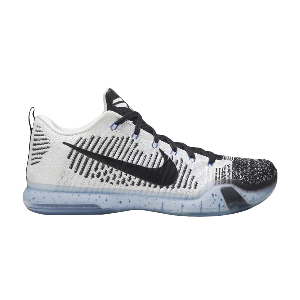 Nike Kobe 10 Elite Premium HTM 'Shark Jaw' Sample | White | Men's Size 7.5 - 805937-100-00-LN2