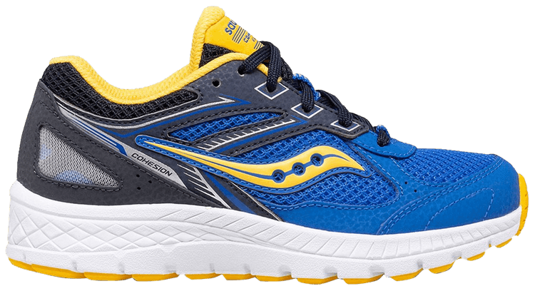 Saucony Cohesion 14 Lace Big Kid Blue Yellow