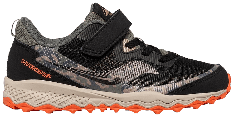 Saucony Peregrine 11 Shield AC Big Kid Olive Camo