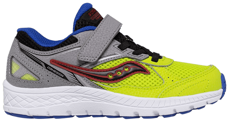 Saucony Cohesion 14 AC Big Kid Grey Acid Lime