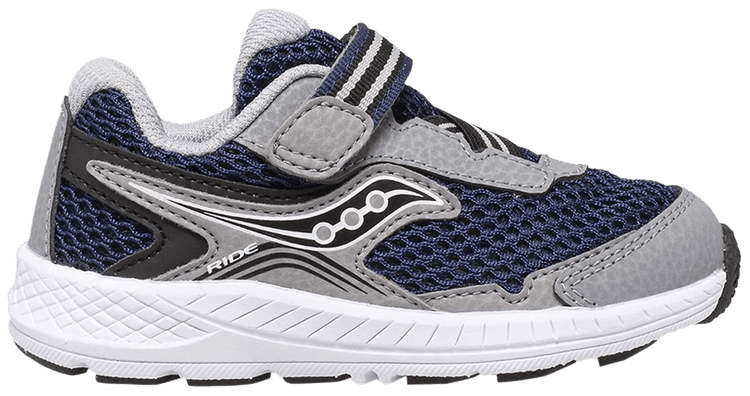 Saucony Ride 10 Little Kid Navy Grey