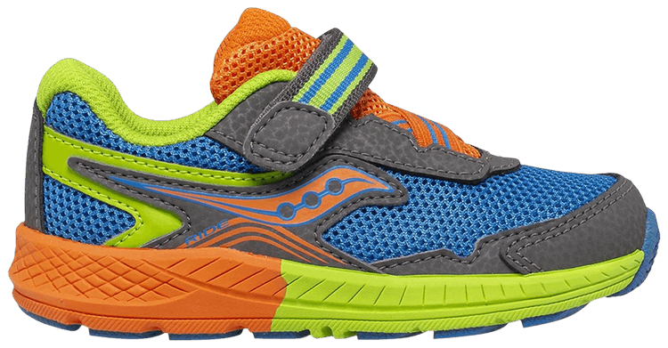Saucony Ride 10 Big Kid Blue Multi