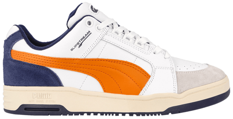 Puma Slipstream Lo Retro White Vibrant Orange