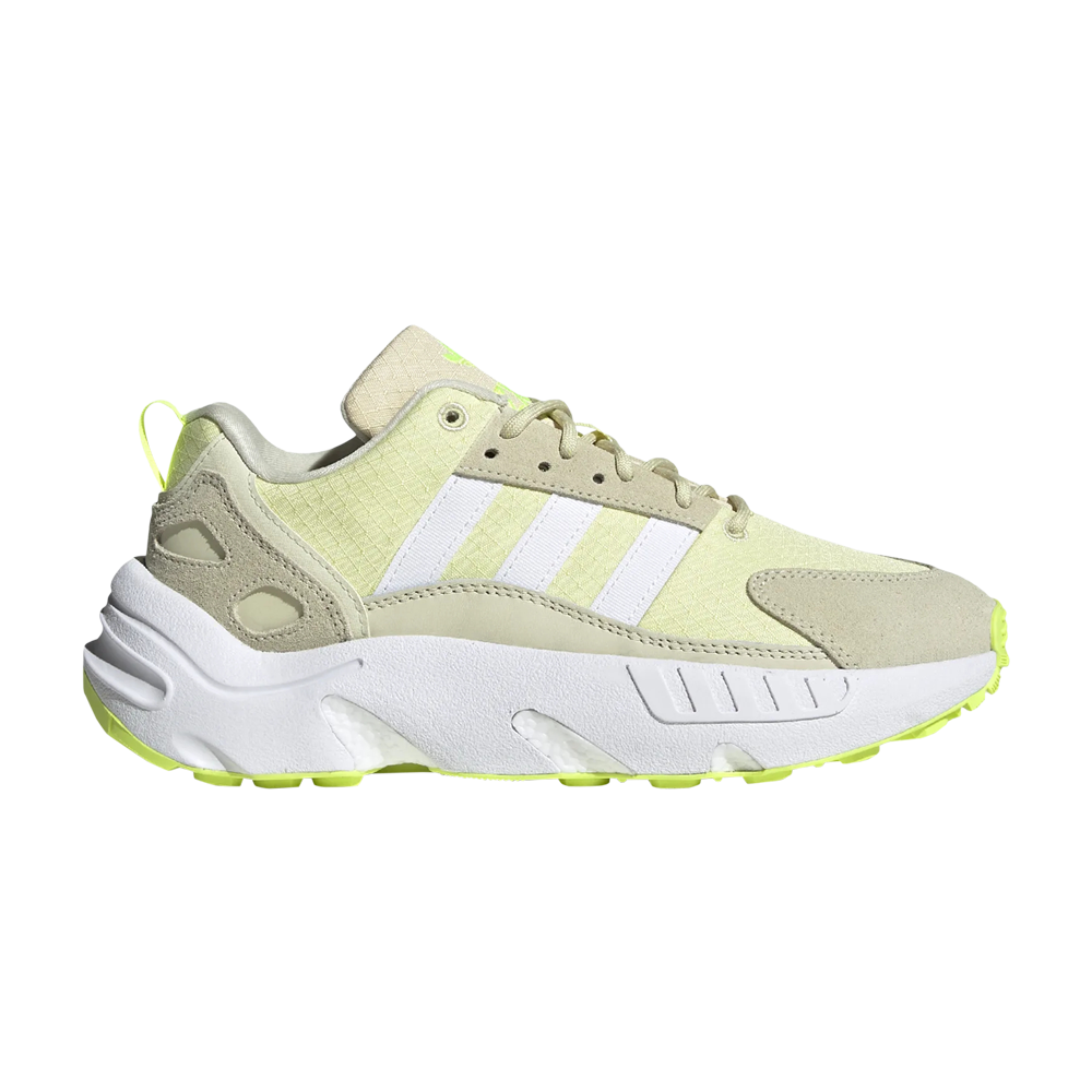 Pre-owned Adidas Originals Wmns Zx 22 Boost 'sand Yellow Tint'