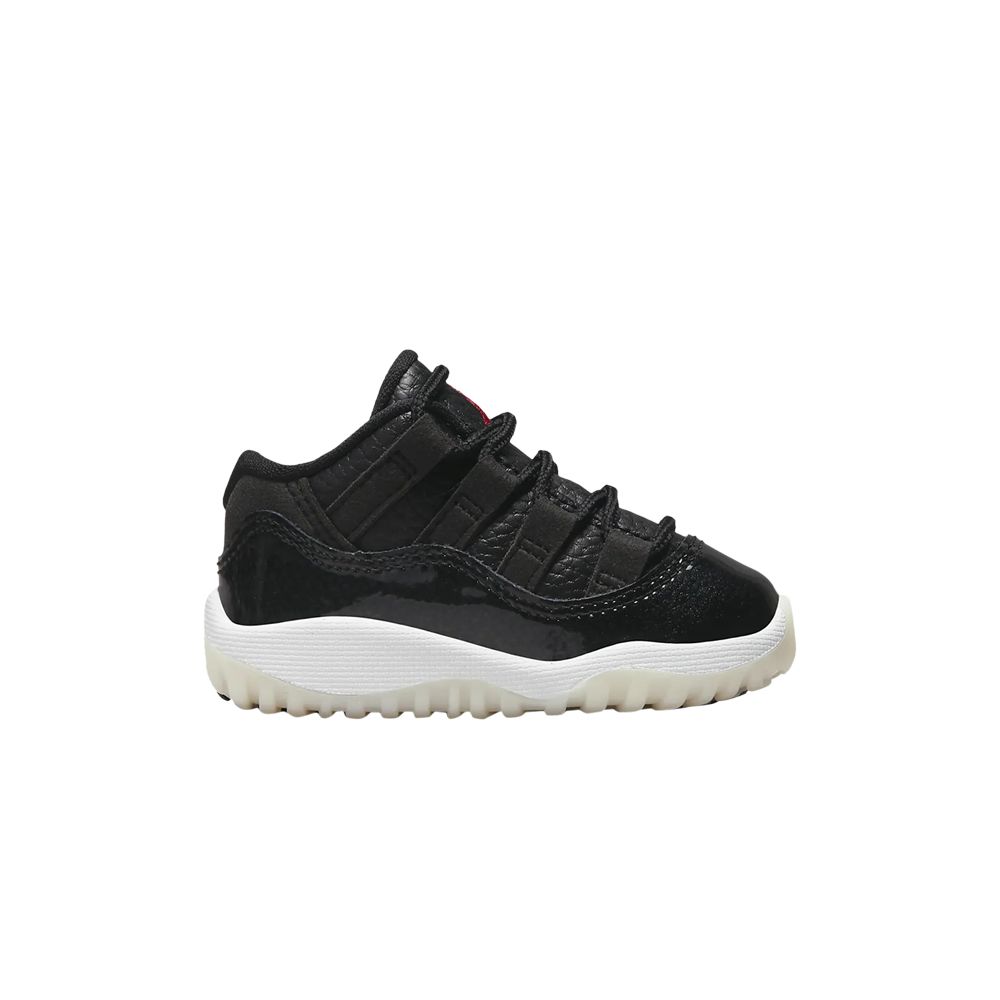 Pre-owned Air Jordan 11 Retro Low Td '72-10' | Black | Infant Size 9