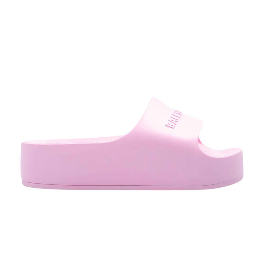 Pre-owned Balenciaga Wmns Chunky Slides 'light Pink' | Women's Size 38
