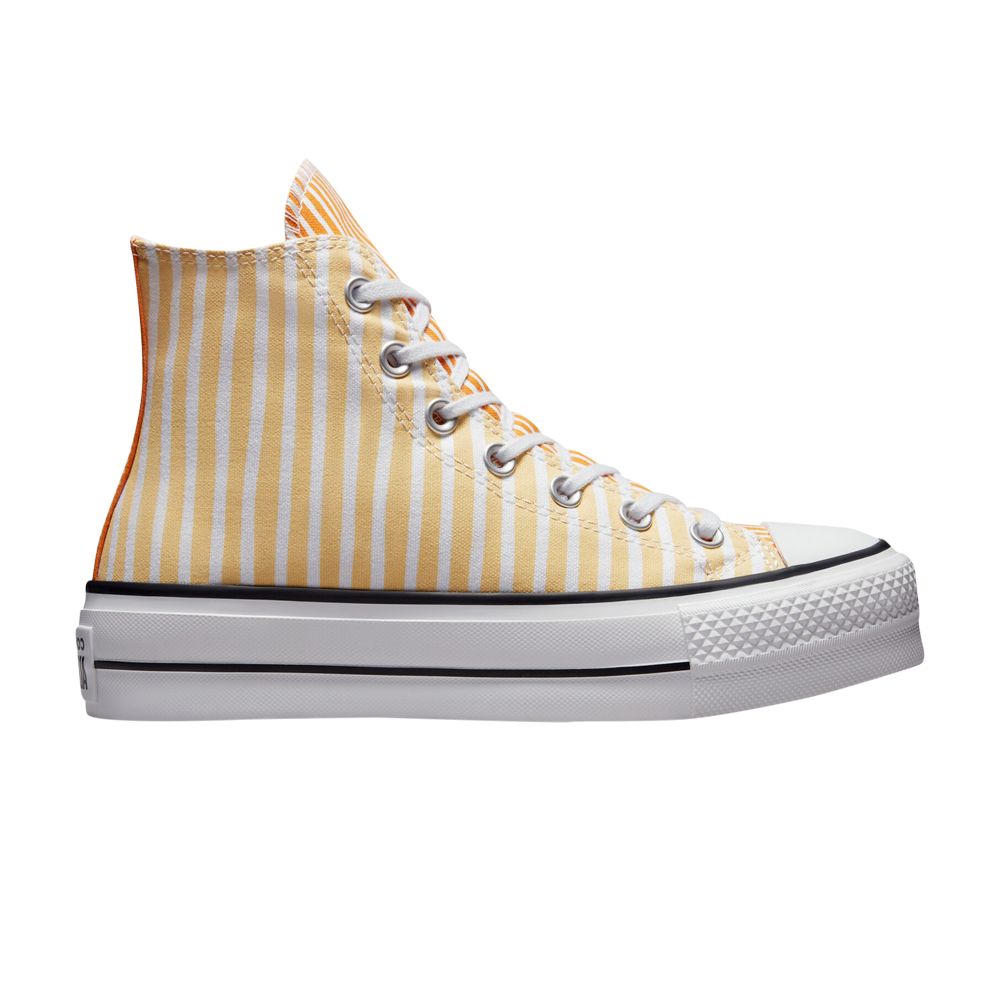 Converse Wmns Chuck Taylor All Star Lift Platform High 'Stripes' | White | Women's Size 6.5