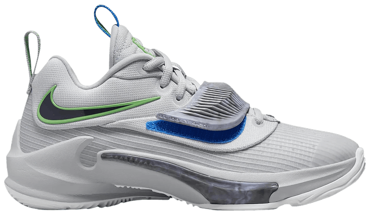 Nike Zoom Freak 3 GS Grey Fog Light Green Spark