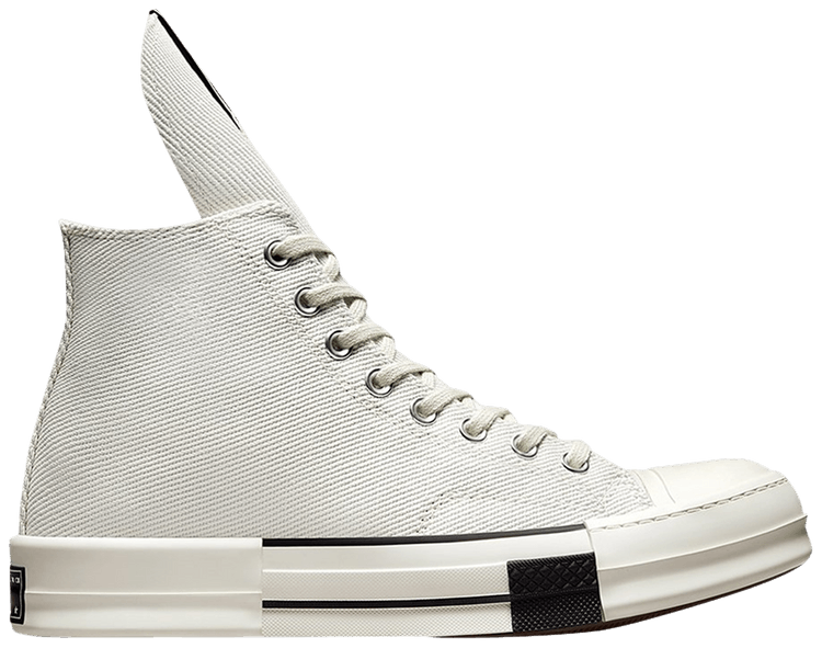 Converse x Rick Owens DRKSHDW DRKSTAR High 'White'