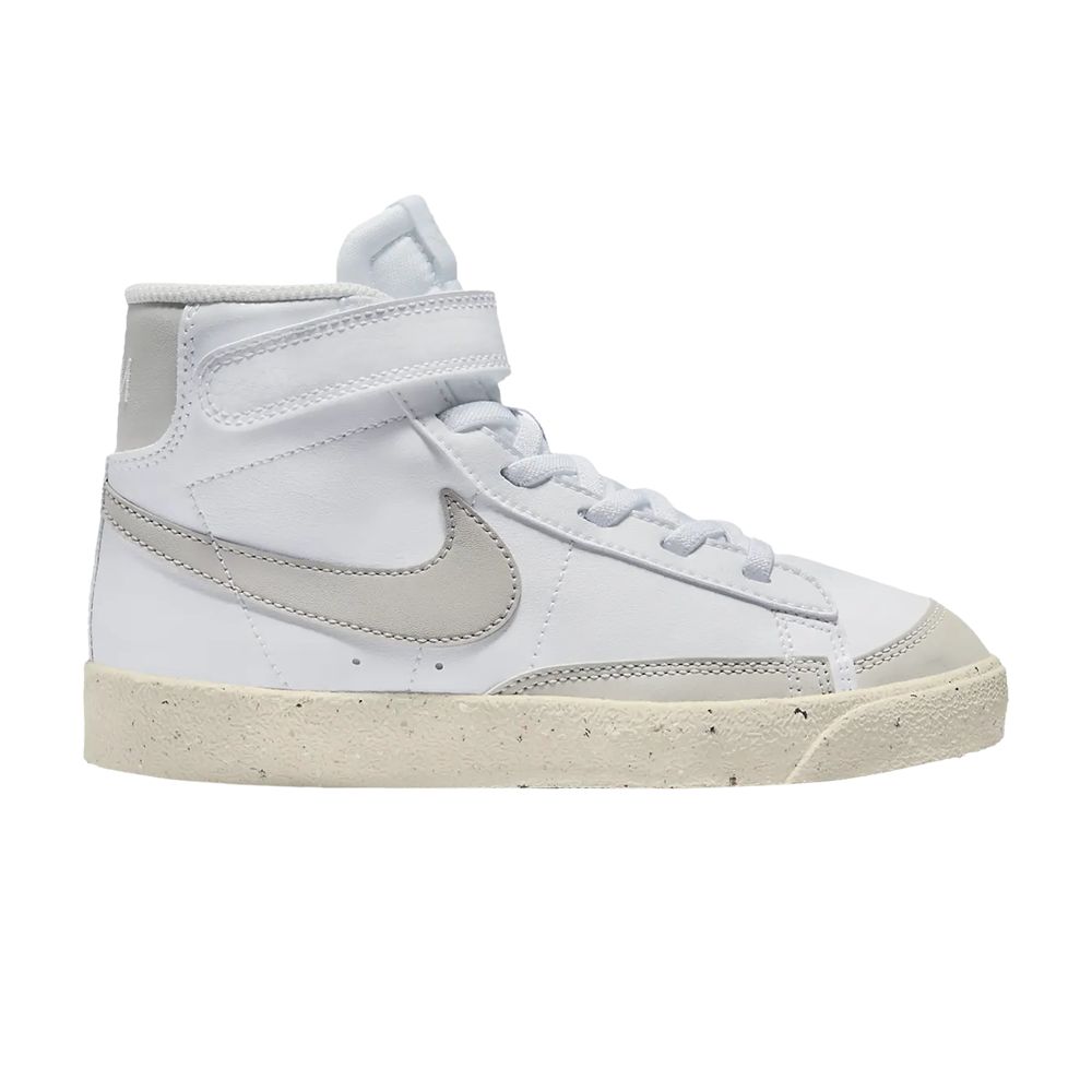 Pre-owned Nike Blazer Mid '77 Se Ps 'white Light Bone' | Kid's Size 3