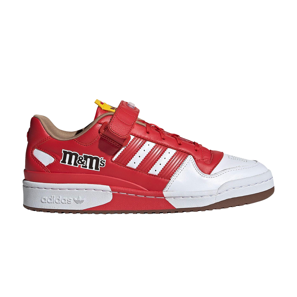 Pre-owned Adidas Originals M&m's X Forum '84 Low 'red'