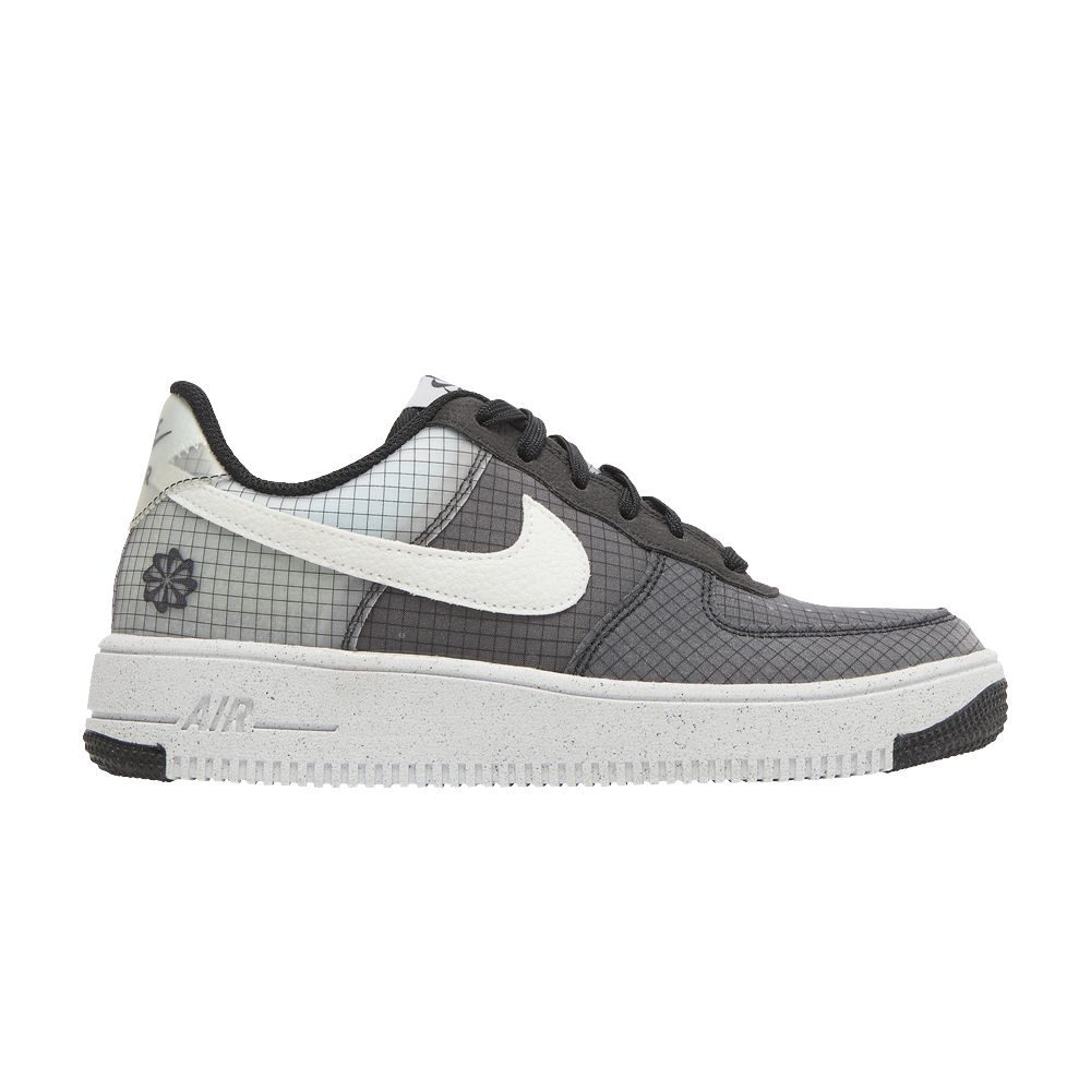 Pre-owned Nike Air Force 1 Crater Gs 'move To Zero - Black White' | Kid's Size 5