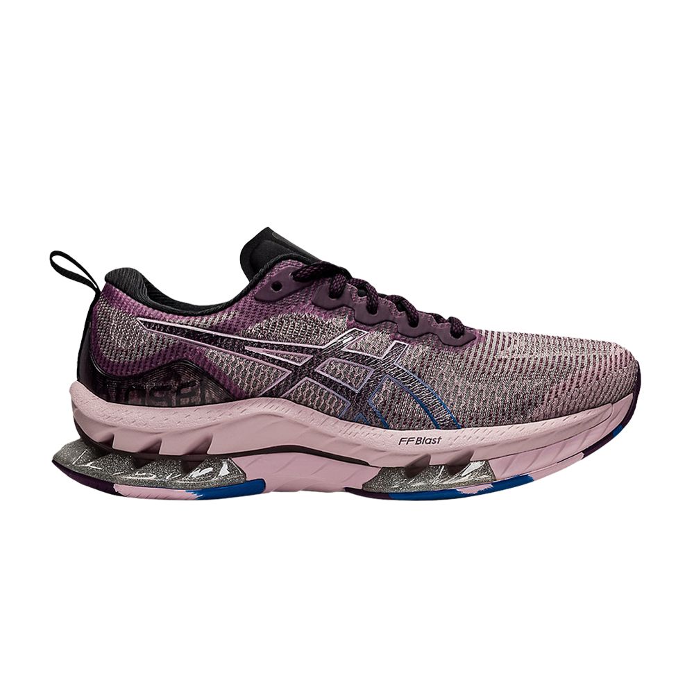 Pre-owned Asics Wmns Gel Kinsei Blast Le 'deep Plum Barely Rose' In Purple