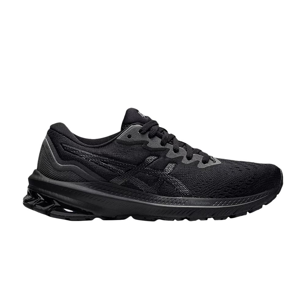 Pre-owned Asics Wmns Gt 1000 11 'triple Black'