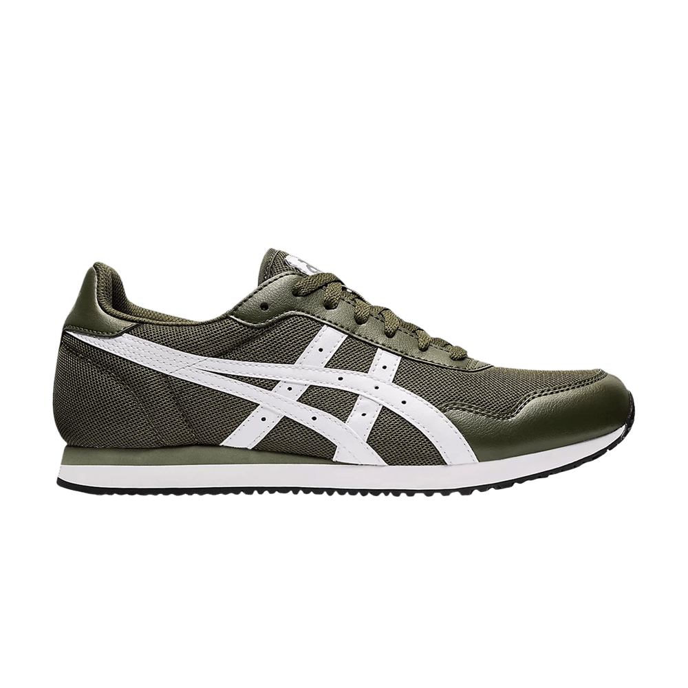 asics tiger runner green