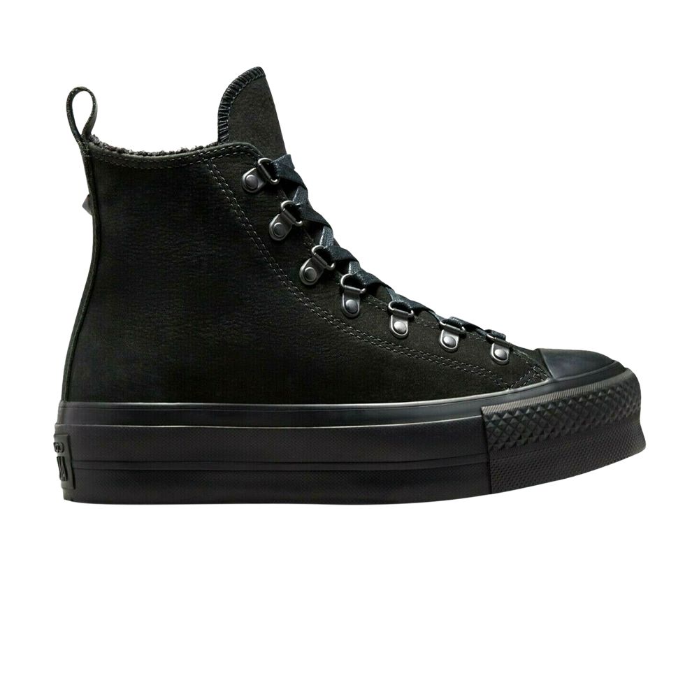Pre-owned Converse Chuck Taylor All Star Lift High 'triple Black' | Men's Size 8