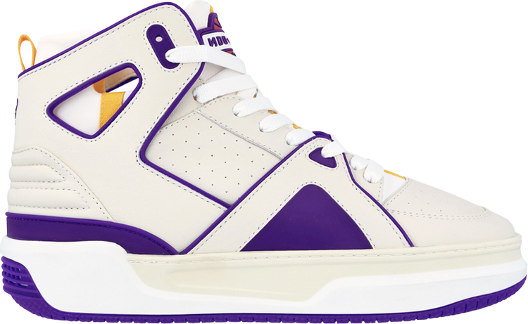 Just Don Basketball Courtside Hi 'White Purple'