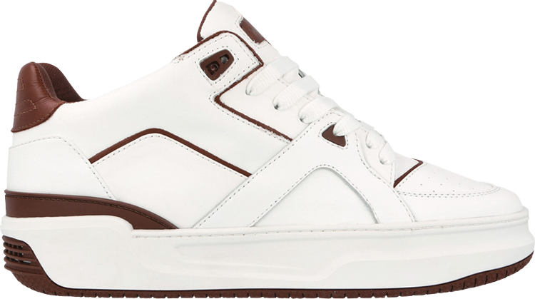 Just Don Luxury Courtside Low 'White Burgundy'