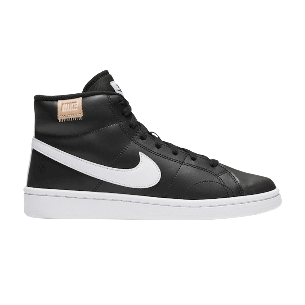 Pre-owned Nike Wmns Court Royale 2 Mid 'black White'
