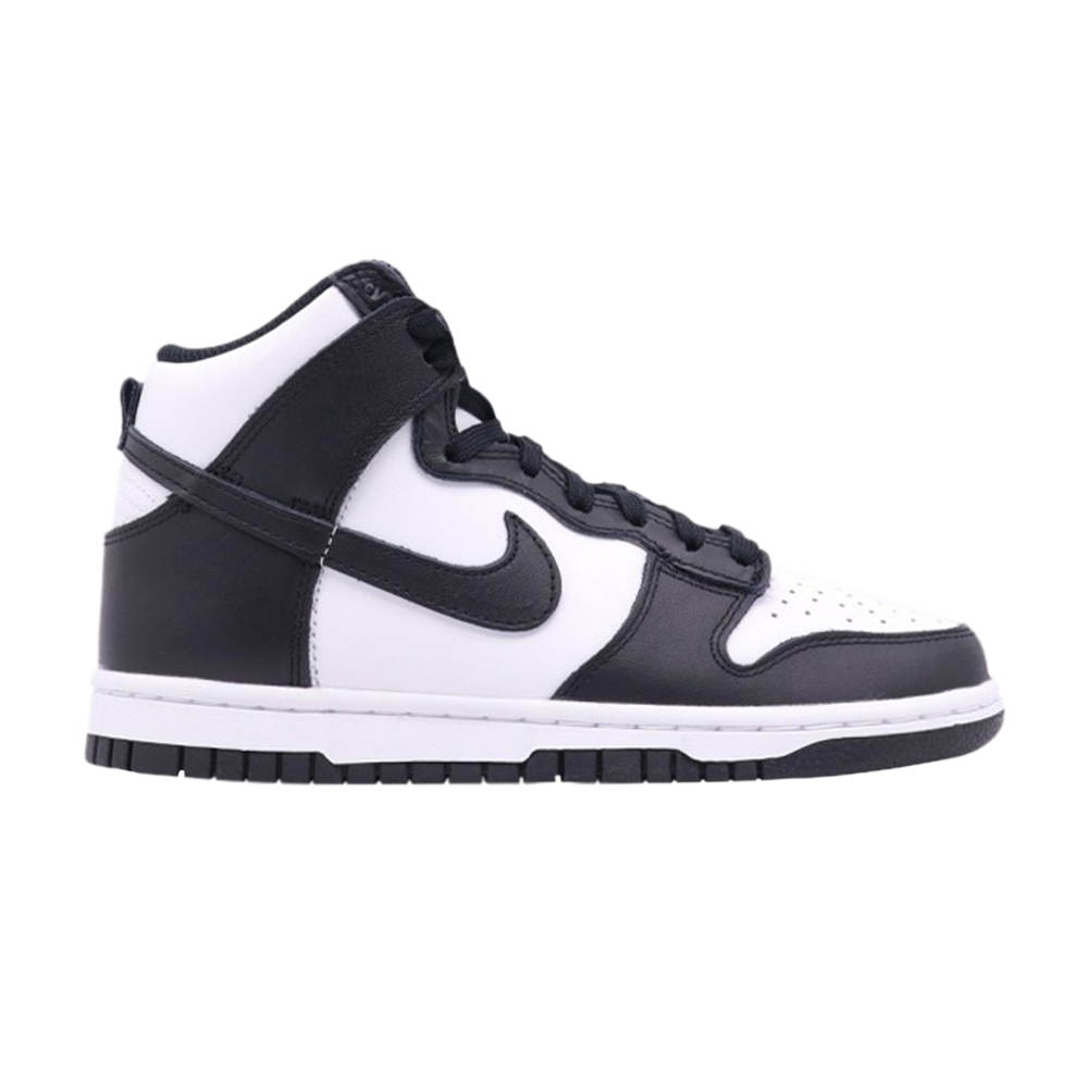 Pre-owned Nike Wmns Dunk High 'black White'