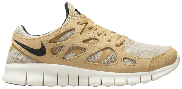 nike free run 2 womens gold