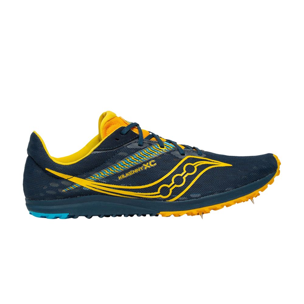 Pre-owned Saucony Kilkenny Xc9 Spike 'varsity' | Blue | Men's Size 12