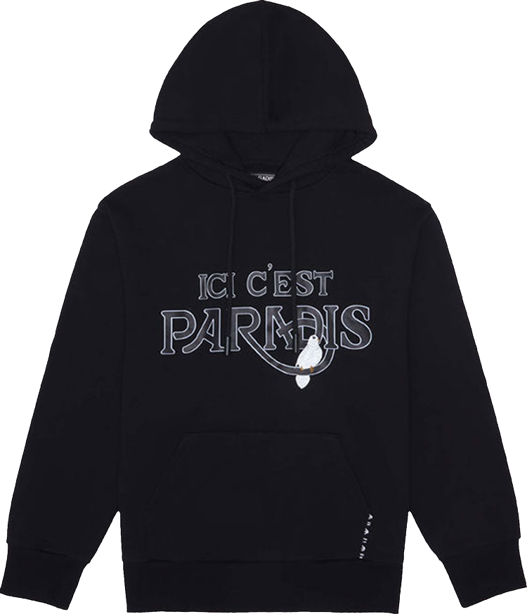Paris Saint-Germain Black Hooded Ici C'Est Paradis Sweater 'Black'