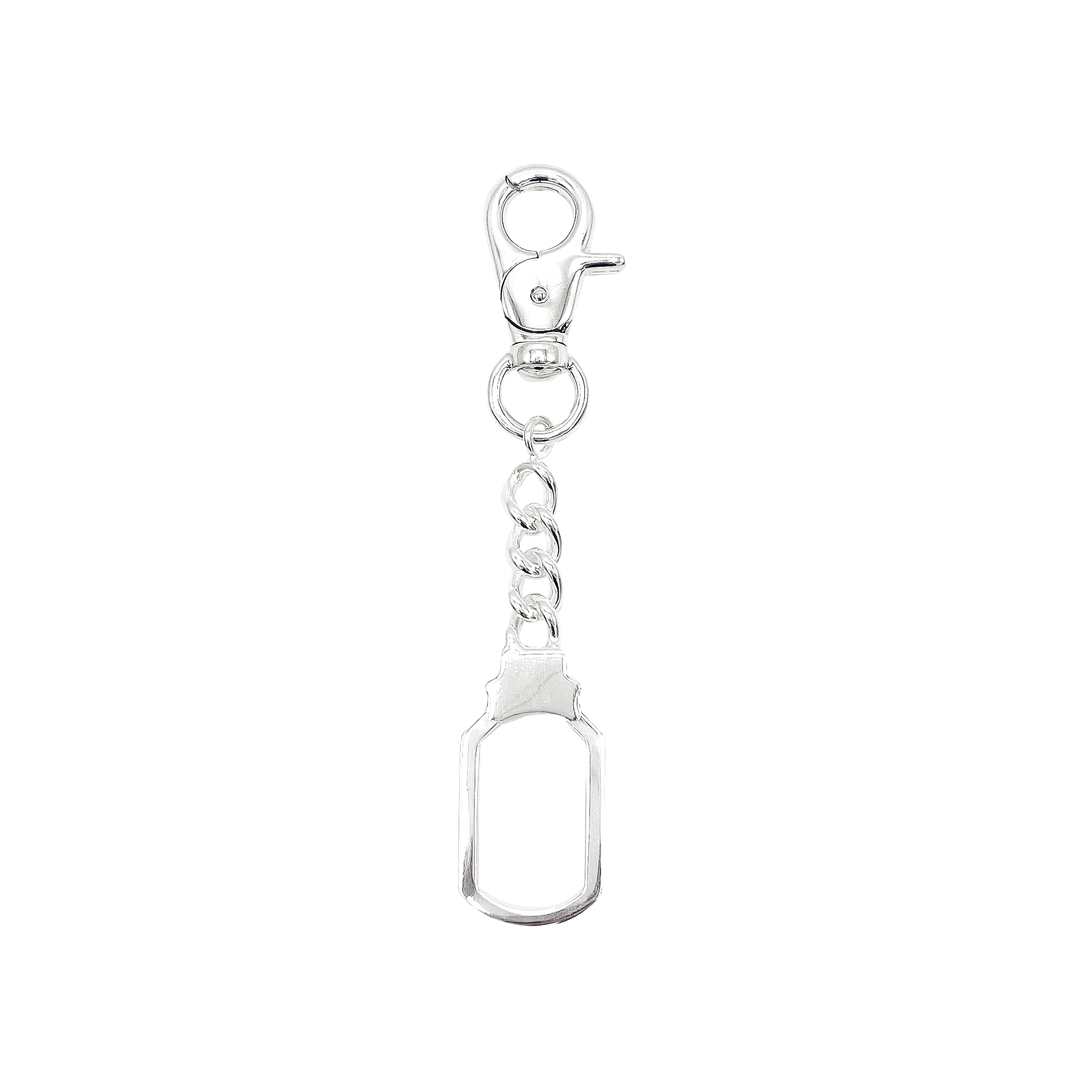 Pre-owned Martine Ali Hardware Drop Keychain 'silver'