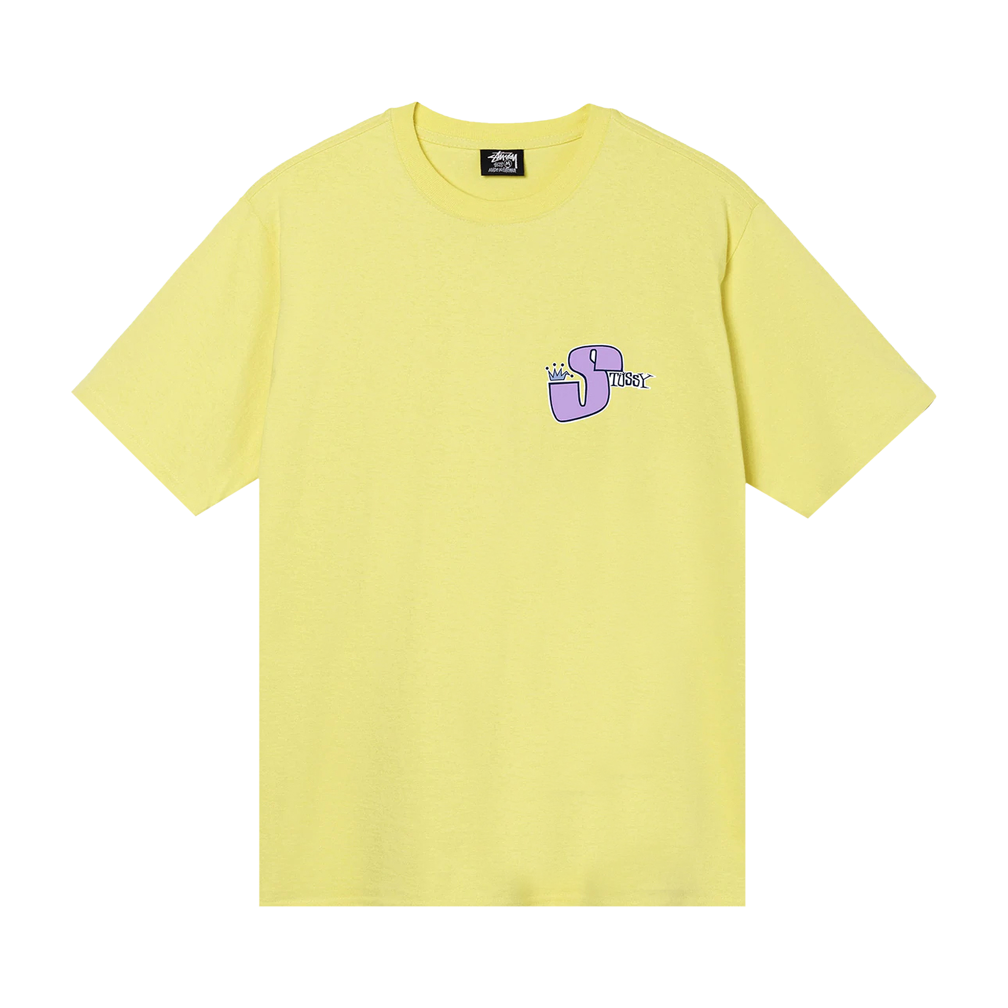 Pre-owned Stussy Phat S Tee 'yellow'