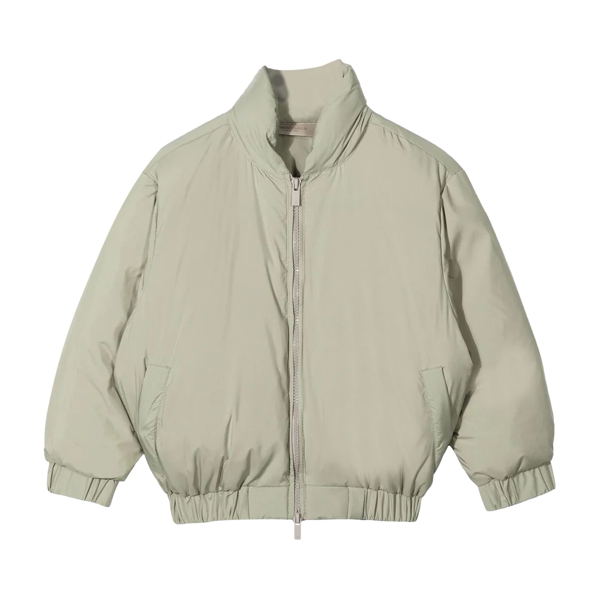 Fear of God Essentials Kids Puffer Jacket 'Seafoam' | Green | Kid's Size -6.5