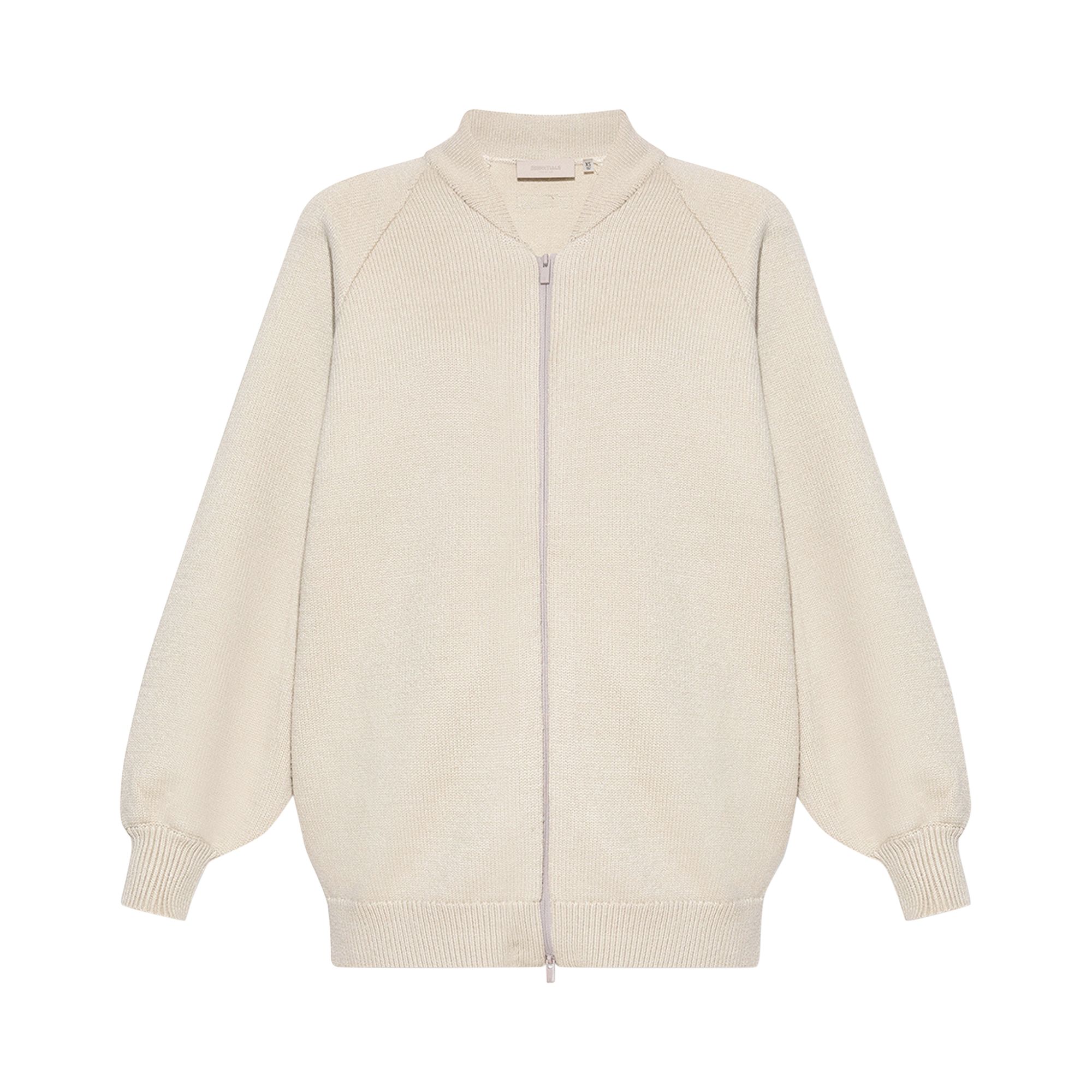 Pre-owned Essentials Fear Of God Cardigan 'wheat' | Cream | Women's Size L