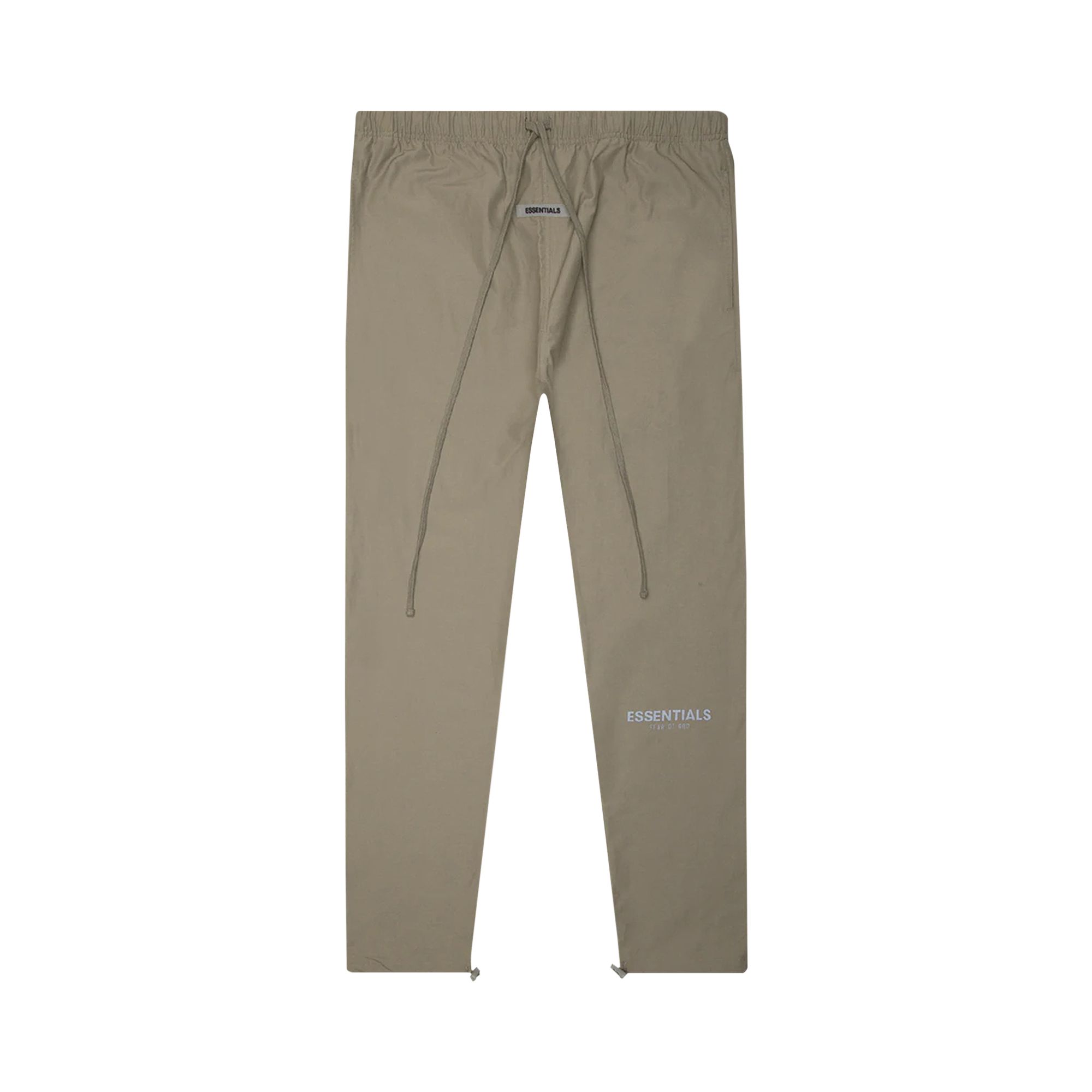 Pre-owned Essentials Fear Of God  Track Pant 'stone' | Grey | Men's Size Xxs