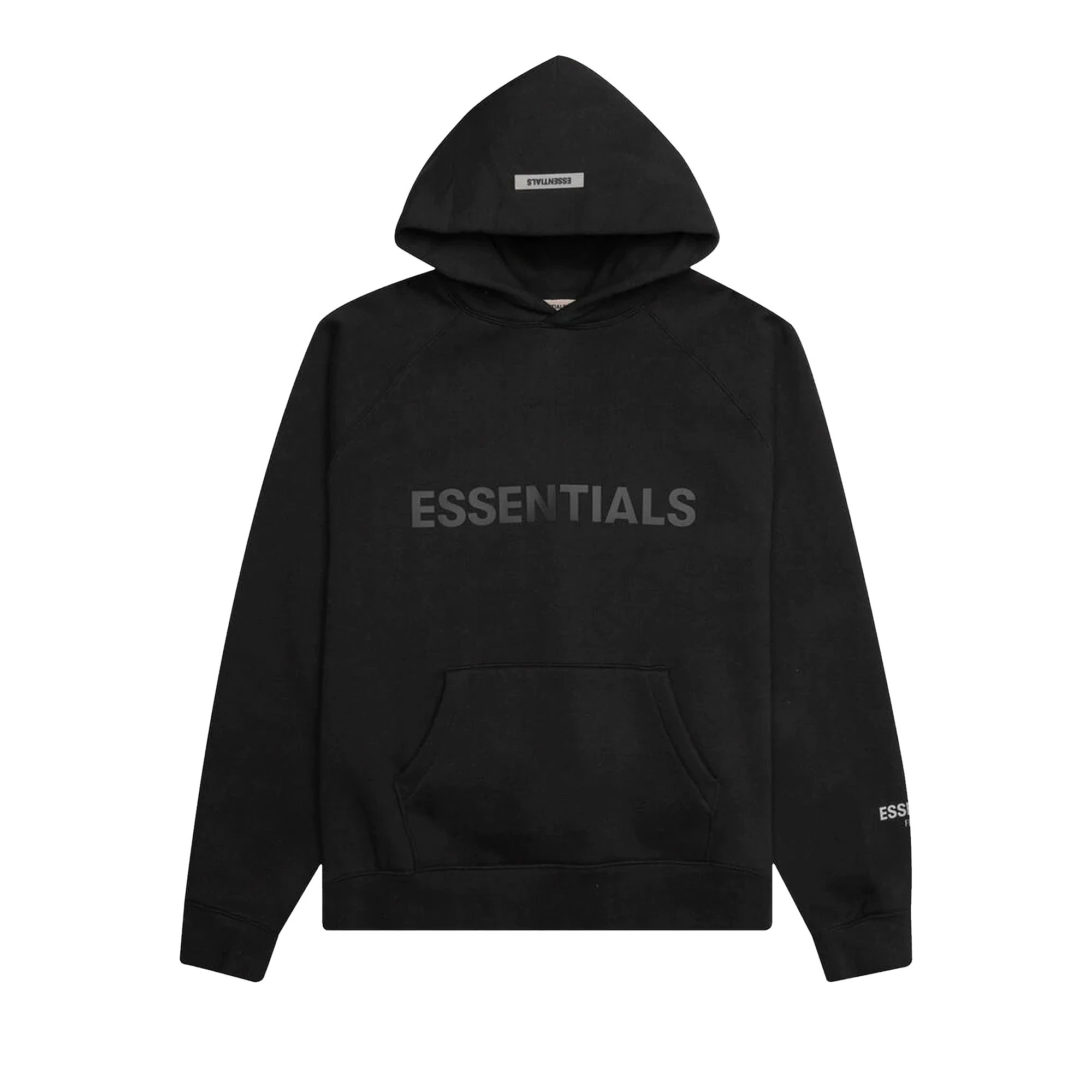 Fear of God Essentials Pullover Hoodie 'Black' | Men's Size XL