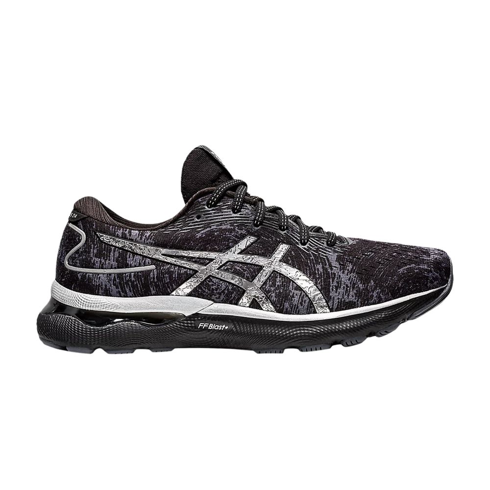 ASICS GEL NIMBUS 24 PLATINUM 'CARRIER GREY PURE SILVER'