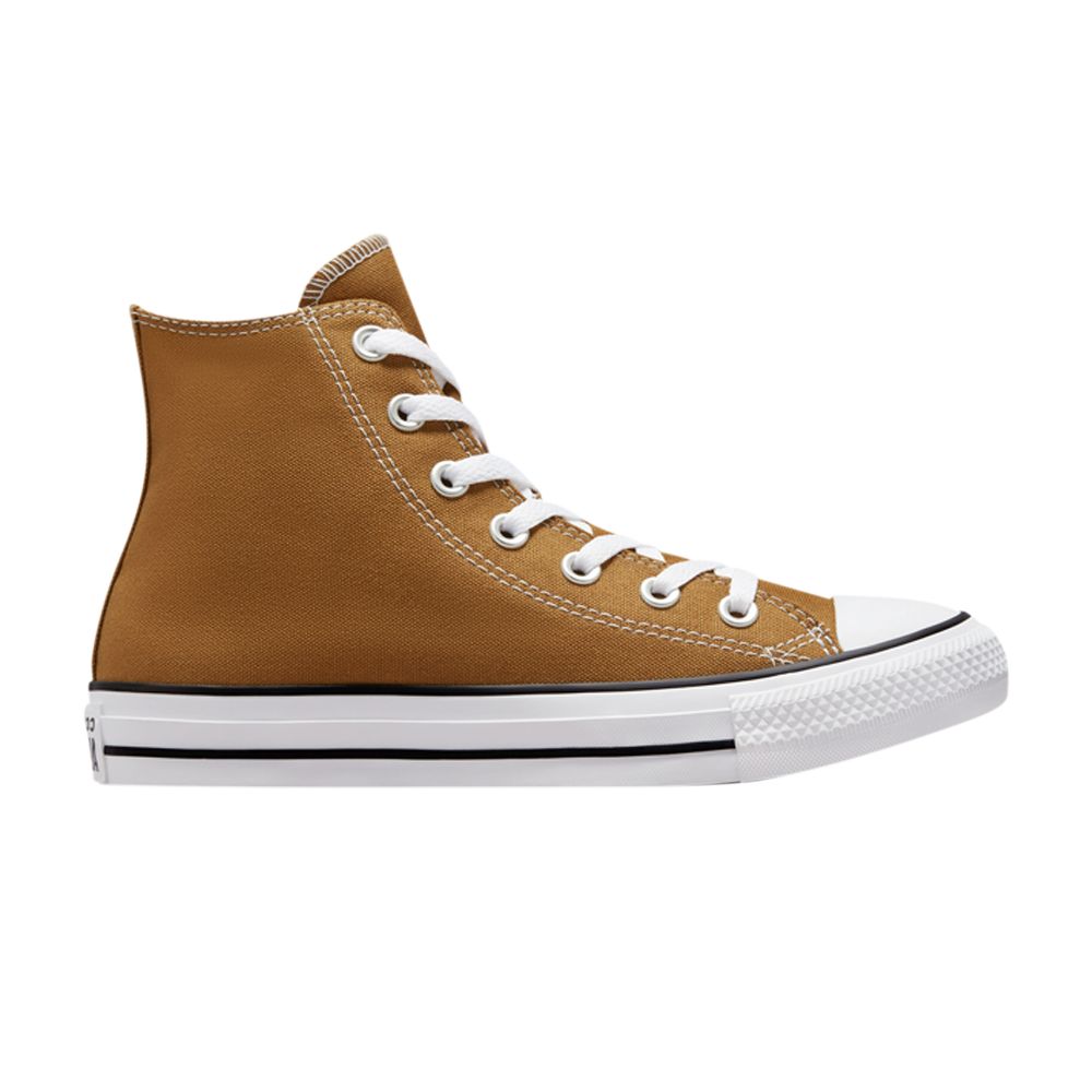 Pre-owned Converse Chuck Taylor All Star High 'seasonal Color - Amber Brew' In Brown