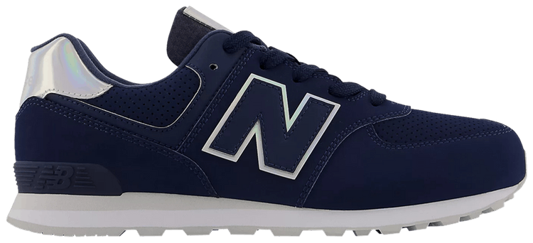 New Balance 574 Big Kid Natural Indigo