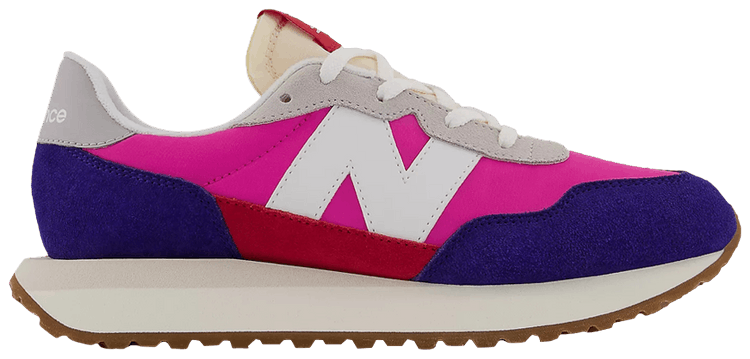 New Balance 237 Big Kid Wide Victory Blue Exuberant Pink Gum