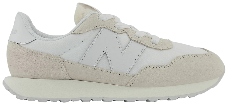 New Balance 237 Bungee Little Kid Wide White Moonbeam