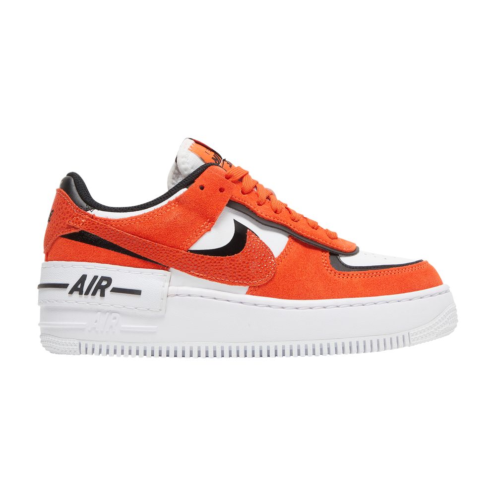 Nike Wmns Air Force 1 Shadow 'Cracked Leather - Rush Orange' | Women's Size 7