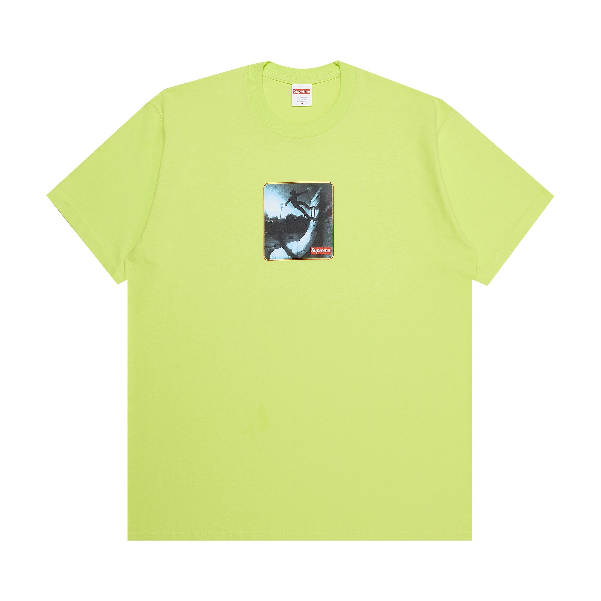 Supreme Shadow Tee 'Neon Green' | Men's Size M