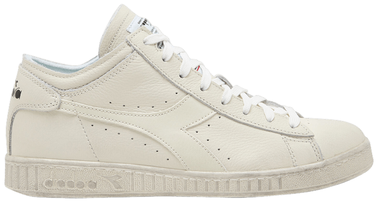 Diadora Game L Waxed Row Cut Triple White