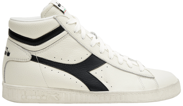 Diadora Game L High Waxed White Black