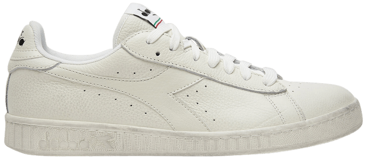 Diadora Game L Low Waxed Triple White