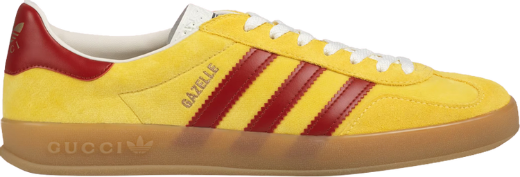 Buy Adidas x Gucci Gazelle 'Yellow Velvet' - 707848 9STU0 7170 | GOAT