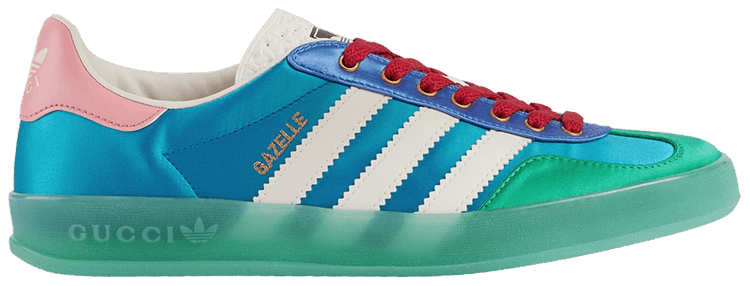 Buy Adidas x Gucci Wmns Gazelle 'Light Blue Silk' - 707867 Buy Adidas x Gucci Wmns Gazelle 'Light Blue Silk' - 707867
