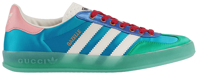 Adidas x Gucci Wmns Gazelle 'Light Blue Silk'