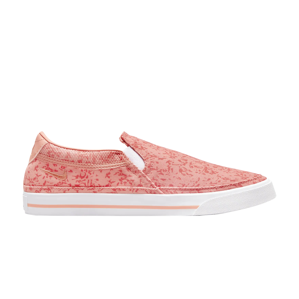 Pre-owned Nike Wmns Court Legacy 'print' In Pink