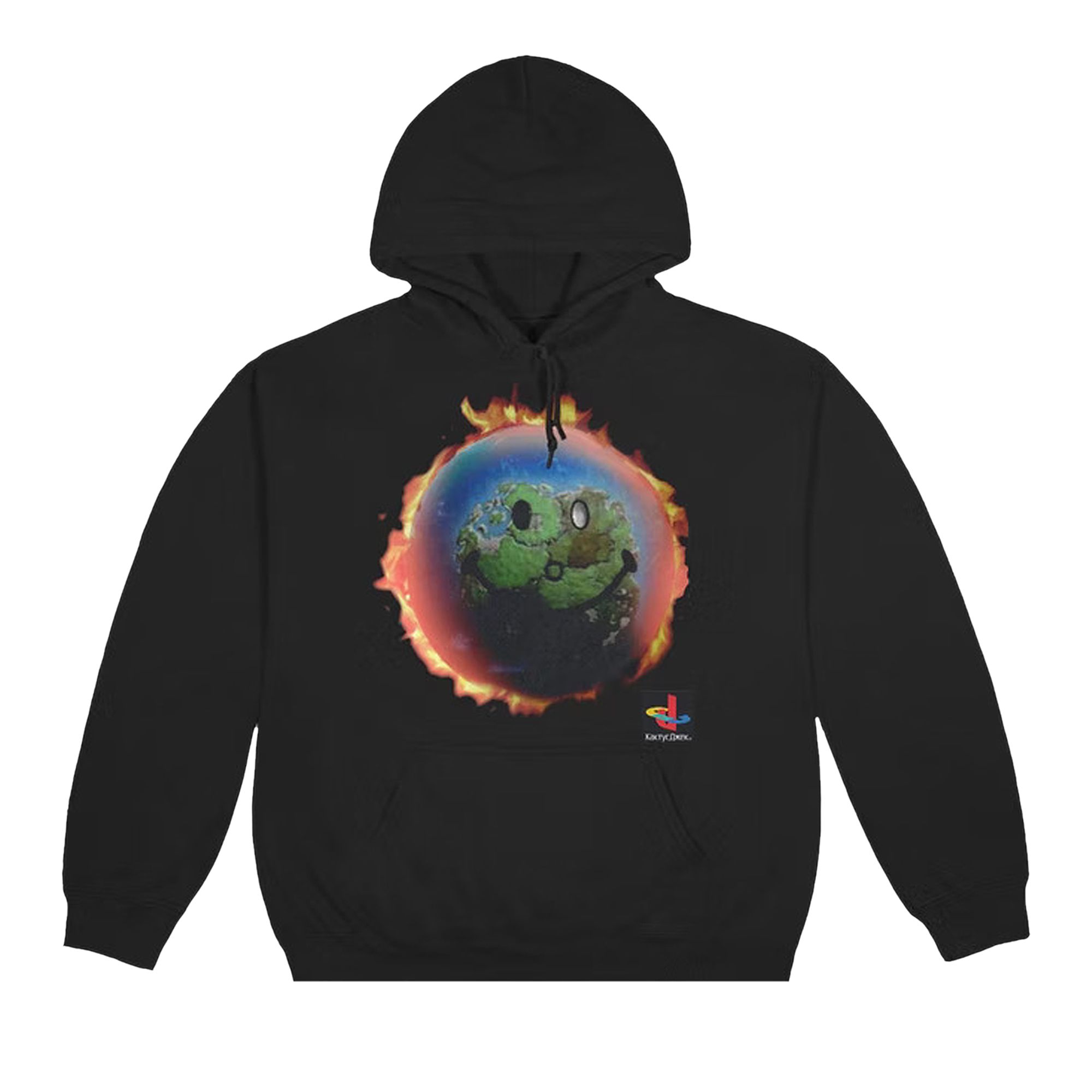 Cactus Jack by Travis Scott x PlayStation World Hoodie 'Black' | Men's Size S